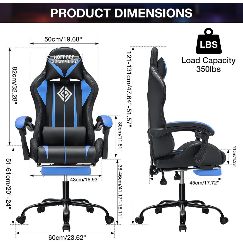 LED-Gaming-Stuhl mit Massage R – Video Gaming & Esports Usd Acc Bewertung und Preis